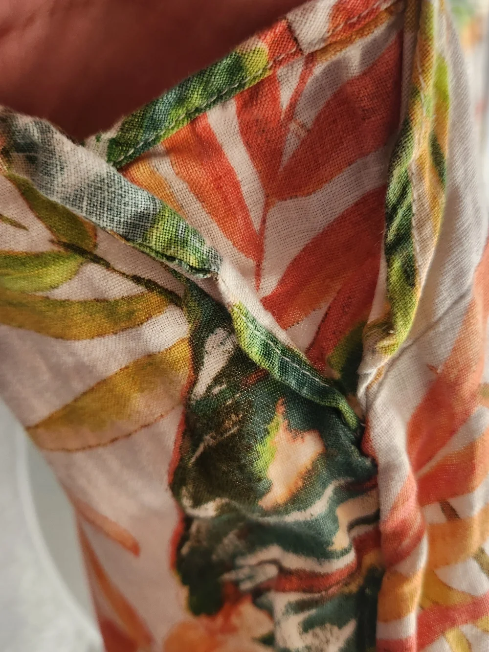 Nicole Miller New York 100% Linen Tropical Beach Summer Dress - Picture 5 of 9